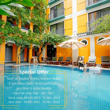 Son Hoi An Boutique Hotel&Spa Extérieur photo The hotel's swimming pool