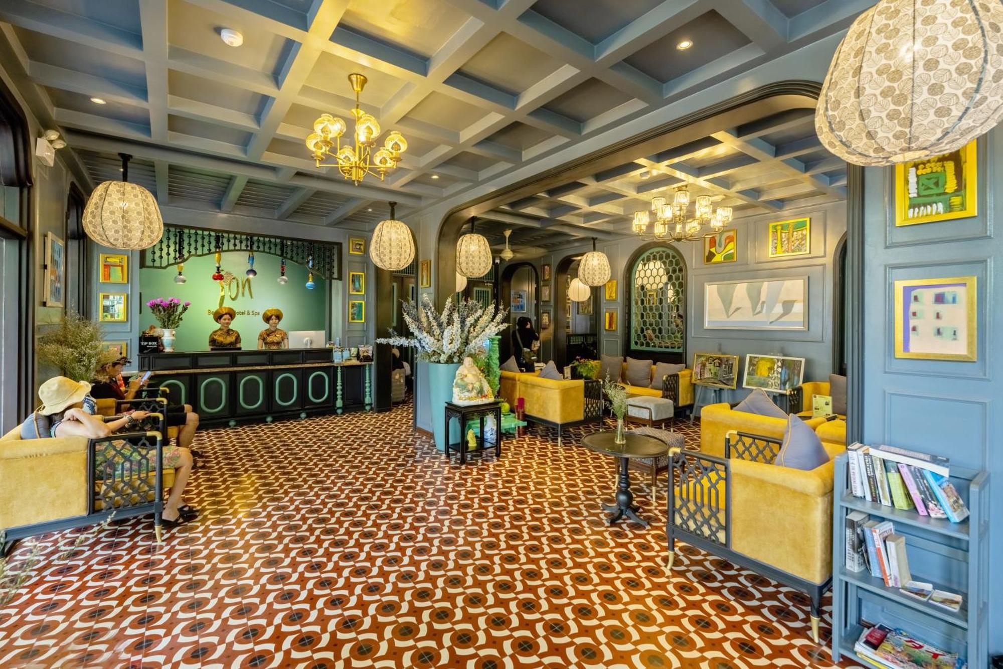 Son Hoi An Boutique Hotel&Spa Extérieur photo Lobby